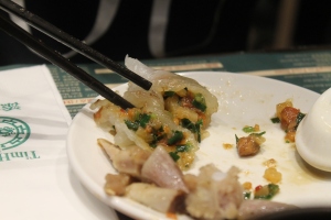 Teochew Dumplings eat alone together